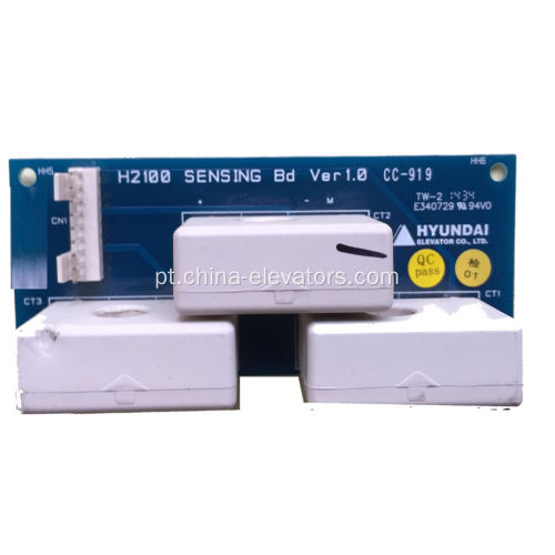 PCB Assy H2100 Sensing BD Ver1.0 CC-919 para elevadores da Hyundai